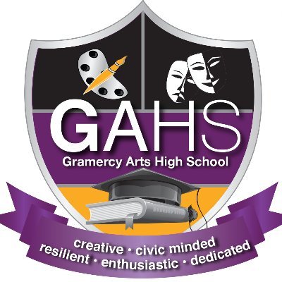 The Gramercy Arts High School crest